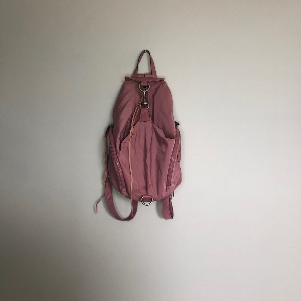 REBECCA MINKOFF dark pink nylon bag pack for women - Picture 5 of 9